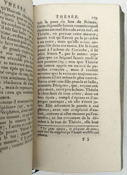 PLUTARQUE. LES VIES DES HOMMES ILLUSTRES...