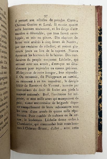 BABEUF (Gracchus). DU SYSTÈME DE DÉPOPULATION,...