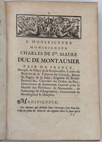 [GÉNÉALOGIE]. LA ROQUE (Gilles André de)....