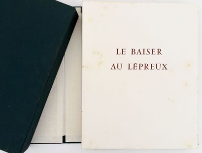 [CIRY]. MAURIAC (Fr.). LE BAISER AU LÉPREUX....