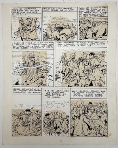 [BANDE-DESSINÉE]. LE RALLIC (Étienne). ENSEMBLE...
