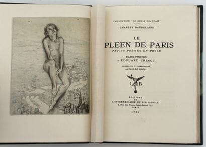 [CHIMOT]. BAUDELAIRE (Ch.). LE SPLEEN DE...