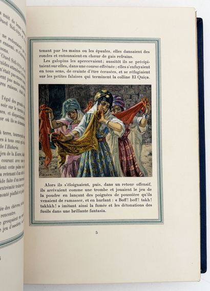 [DINET]. BEN IBRAHIM (S.). KHADRA, danseuse...