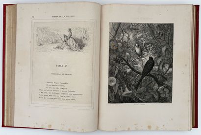 [DORÉ]. LA FONTAINE (J. de). FABLES DE LA...