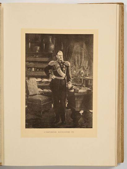 [RUSSIE - COURONNEMENT DE NICOLAS II]. KRIVENKO...