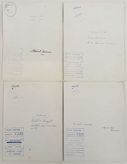DIEUZAIDE (Jean, dit Yan, 1921-2003). 25...