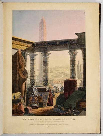 DESCRIPTION DE L'ÉGYPTE, OU RECUEIL DES OBSERVATIONS...