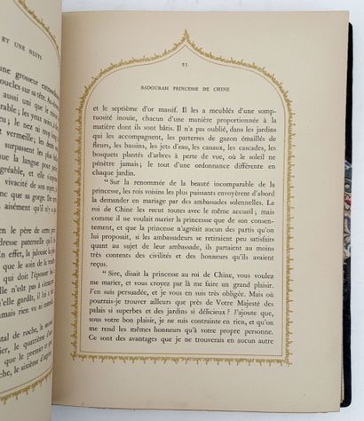 [DULAC]. LA PRINCESSE BADOURAH. Conte des...