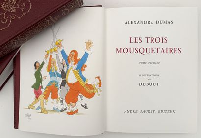 [DUBOUT - LEMARIÉ]. DUMAS (A.). LES TROIS...