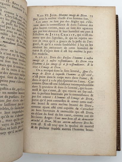LE MAISTRE DE SACY (Louis). LA GENÈSE traduite...