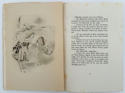 [CURIOSA]. LOUŸS (Pierre). SCÈNES DE PÉRIPATÉTICIENNES....