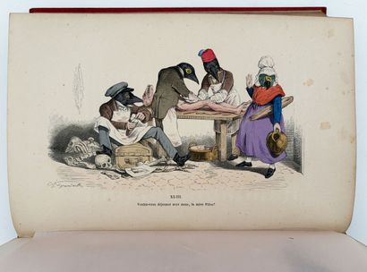 [GRANDVILLE (J. J.)]. LES MÉTAMORPHOSES DU...