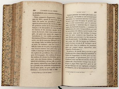 [VOYAGES]. CHEVALIER (Michel). LETTRES SUR...