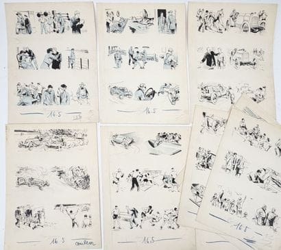 [BANDE-DESSINÉE]. GIFFEY (René). ENSEMBLE...