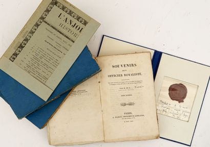 [VENDÉE]. ROMAIN (Félix, comte de). SOUVENIRS...