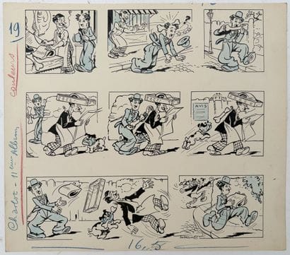 [BANDE-DESSINÉE]. THOMEN (Raoul). ENSEMBLE...