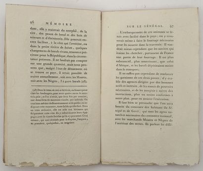 [VOYAGES]. PELLETAN (Jean-Gabriel). MÉMOIRE...