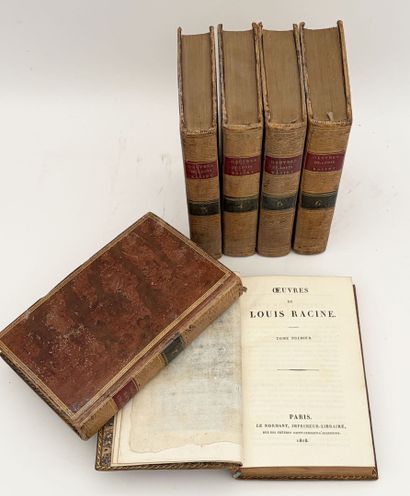 RACINE (Louis). OEUVRES. P., Le Normant,...