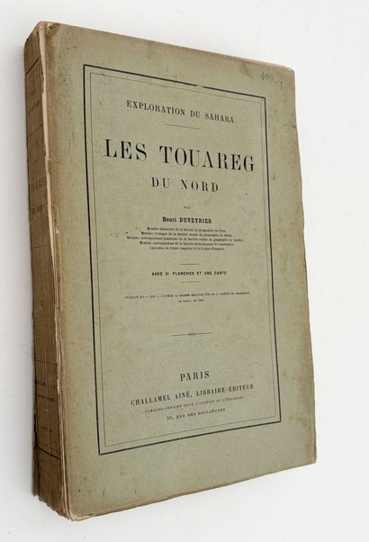 [ALGÉRIE]. DUVEYRIER (Henri). LES TOUAREG...