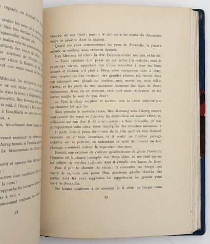 [DINET]. BEN IBRAHIM (S.). KHADRA, danseuse...