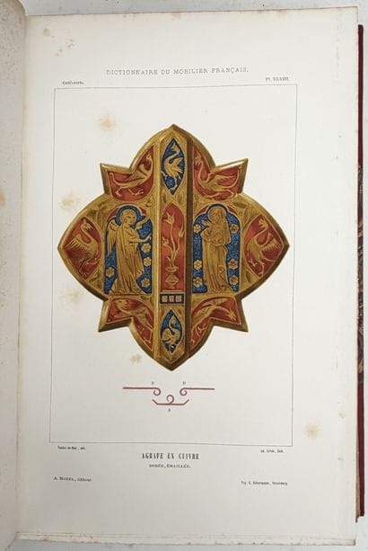 VIOLLET-LE-DUC (Eugène). DICTIONNAIRE RAISONNÉ...