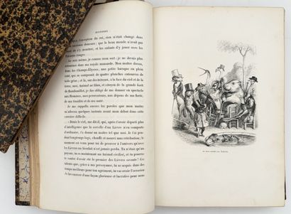 [GRANDVILLE (J. J.)]. LES MÉTAMORPHOSES DU...
