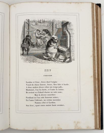 [GRANDVILLE (J. J.)]. LES MÉTAMORPHOSES DU...