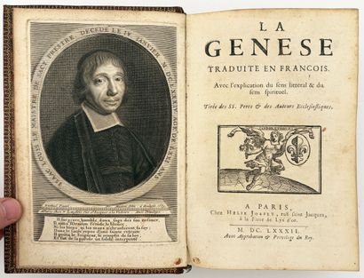 LE MAISTRE DE SACY (Louis). LA GENÈSE traduite...