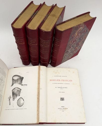 VIOLLET-LE-DUC (Eugène). DICTIONNAIRE RAISONNÉ...