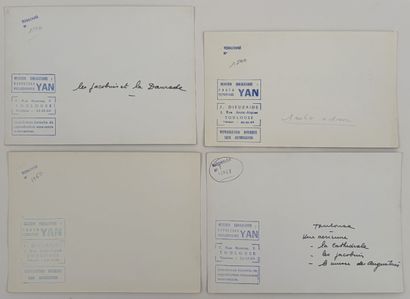 DIEUZAIDE (Jean, dit Yan, 1921-2003). 25...