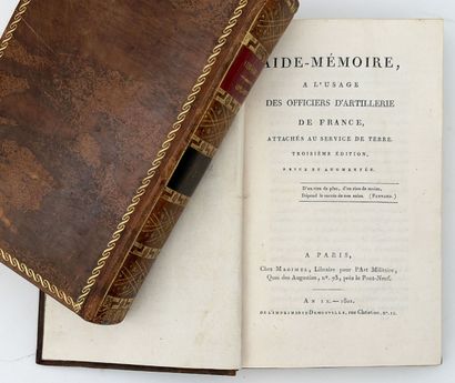 [MILITARIA - ARTILLERIE]. SURIREY DE SAINT...