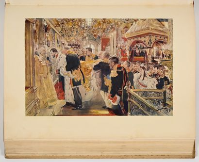 [RUSSIE - COURONNEMENT DE NICOLAS II]. KRIVENKO...