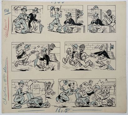 [BANDE-DESSINÉE]. THOMEN (Raoul). ENSEMBLE...