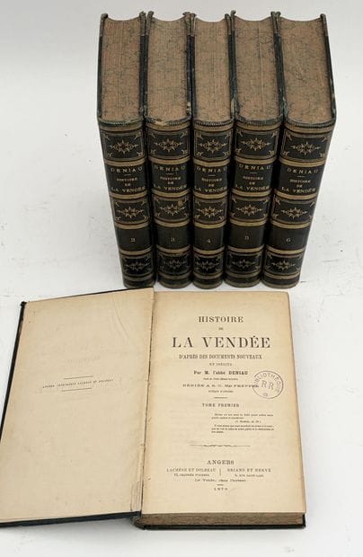 [VENDÉE]. BEAUCHAMP (A. de). HISTOIRE DE...