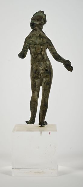 Statuette depicting the goddess Venus nude...