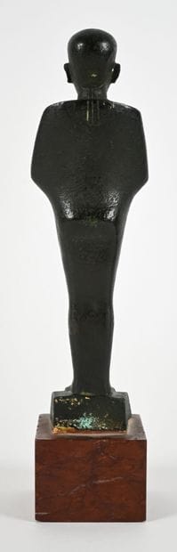 Statuette depicting the god Ptah in mummy...