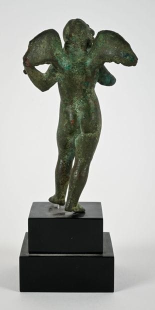 Statuette depicting the youthful god Eros
Bronze...