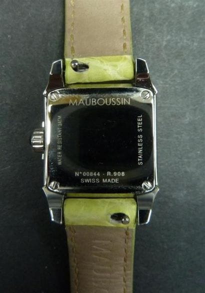 MAUBOUSSIN DELIT 
Montre bracelet de dame...