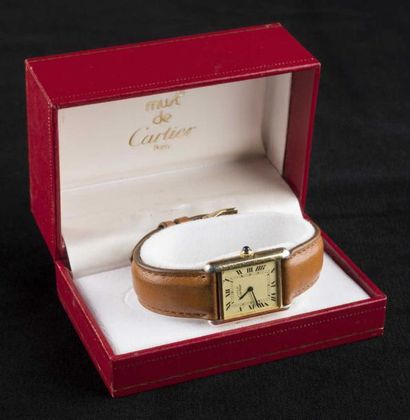 CARTIER Modèle Must
Montre de dame, boitier...