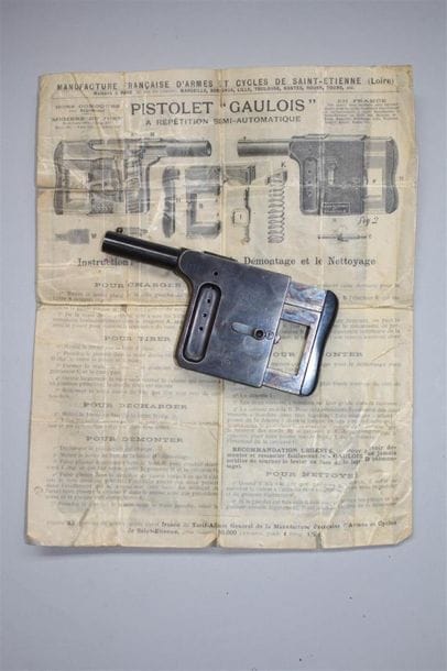 Pistolet à répétition mécanique « le Gaulois...