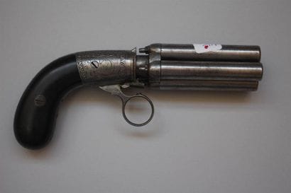 Grand pistolet poivrière système Mariette...