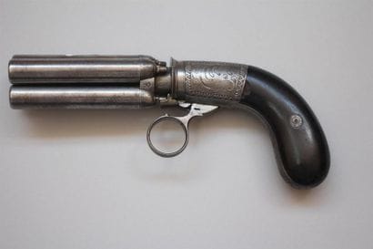 Grand pistolet poivrière système Mariette...
