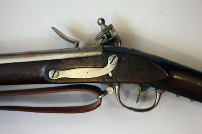 Rare Fusil d'infanterie Français à silex...