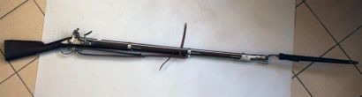 Rare Fusil d'infanterie Français à silex...