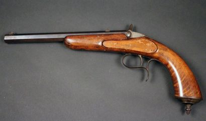 Grand pistolet de tir mono coup calibre 6mm....