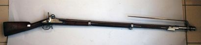 Fusil réglementaire à percussion Français...