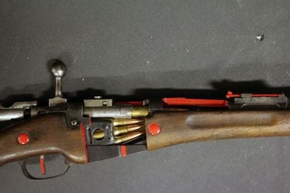 Coupe didactique d'un fusil Berthier 07/15...