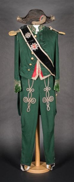 Uniforme de fonctionnaire civil du palais...