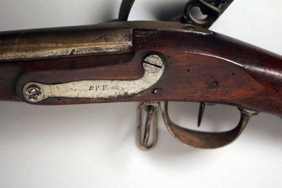 Fusil réglementaire français à silex d'Infanterie...