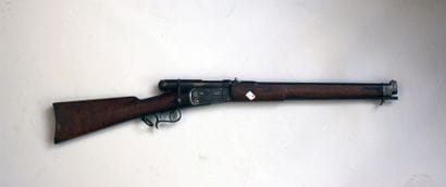 Rare carabine de cavalerie à répétition et...